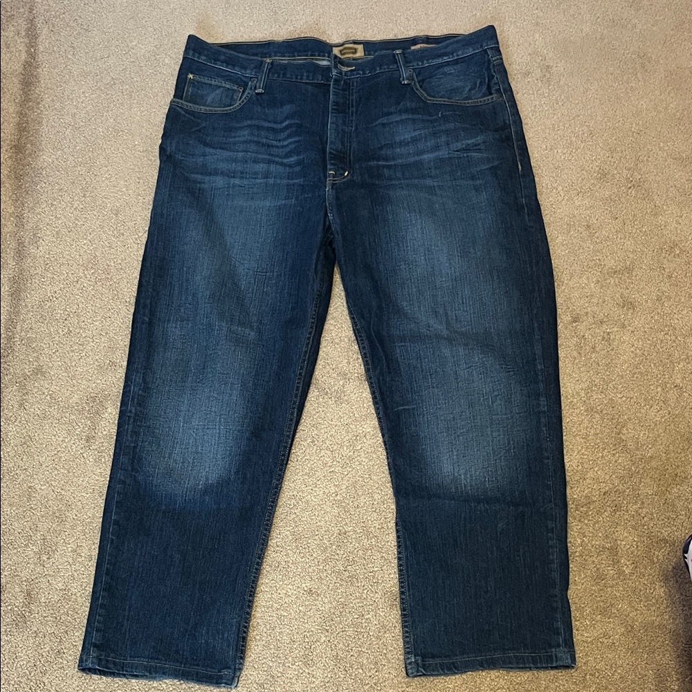 The Foundry Supply Co. Dark Blue Relaxed Jeans